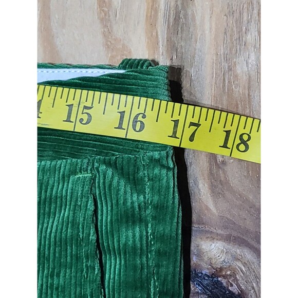 Ralph Lauren rugby Cordouroy Pants Youth 8 Green Cotton @G1 - Picture 3 of 4